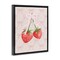 Stupell Industries Bows & Berries Strawberry Floating Frame, design by Jesse Keith
